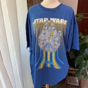 Star Wars‎ Marvel Blue Graphic T-Shirt Disney